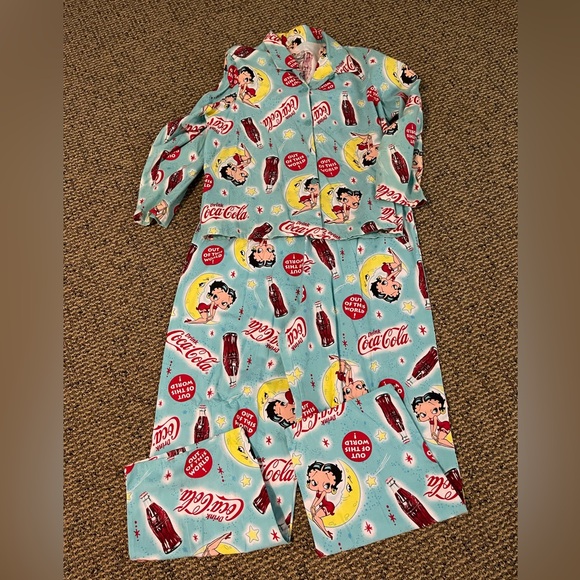 Betty Boop Coke a cola pj set - Picture 1 of 2